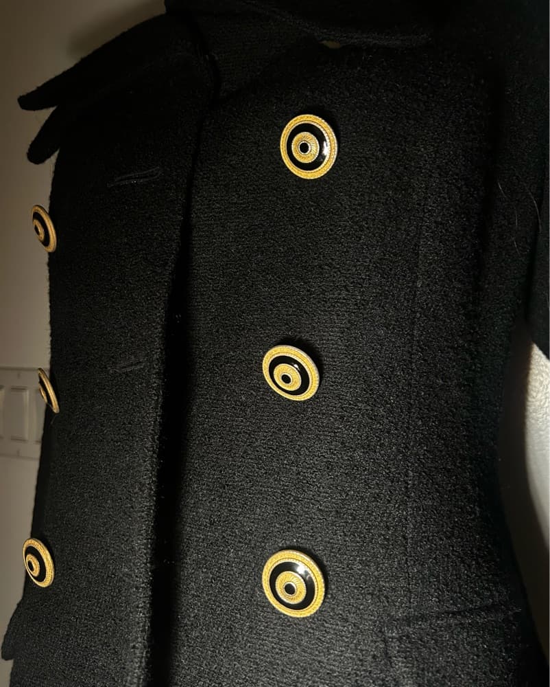 DESIGNER WOOL BLAZER COAT - Image 2