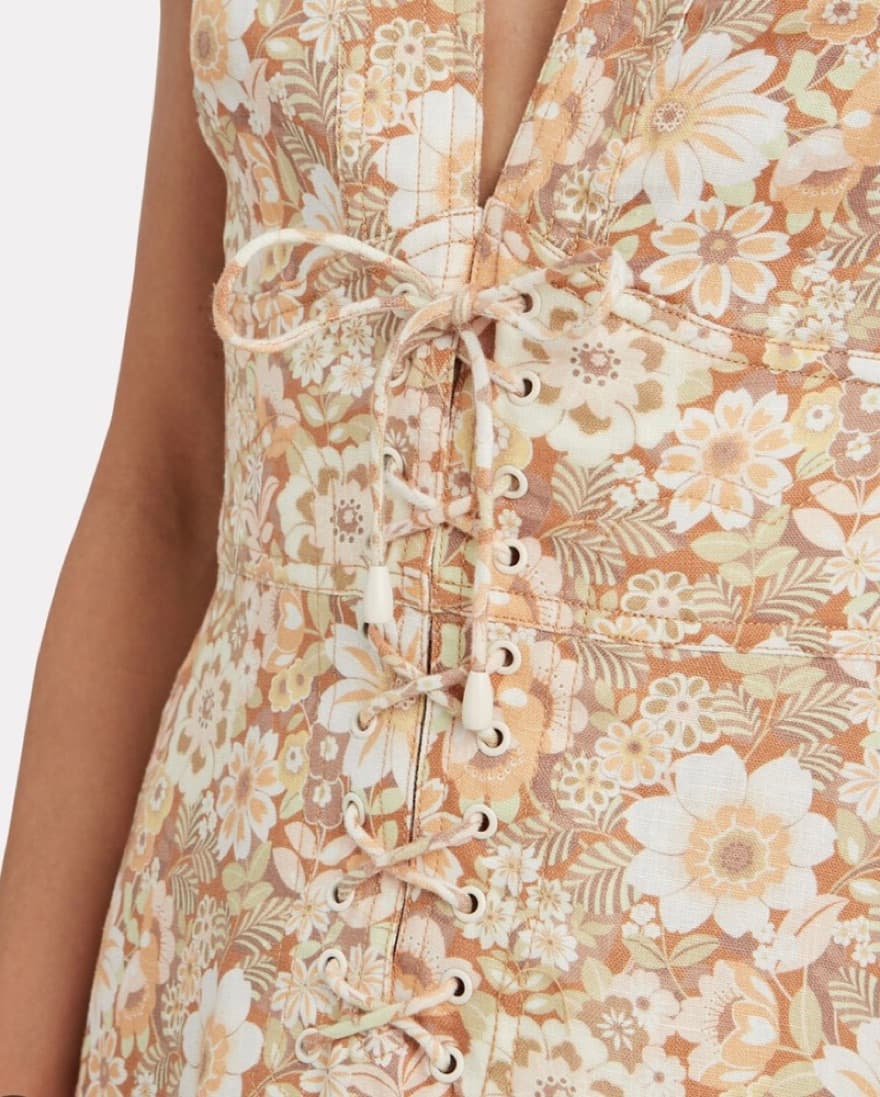 Zimmermann Linen Mini Dress - Image 4