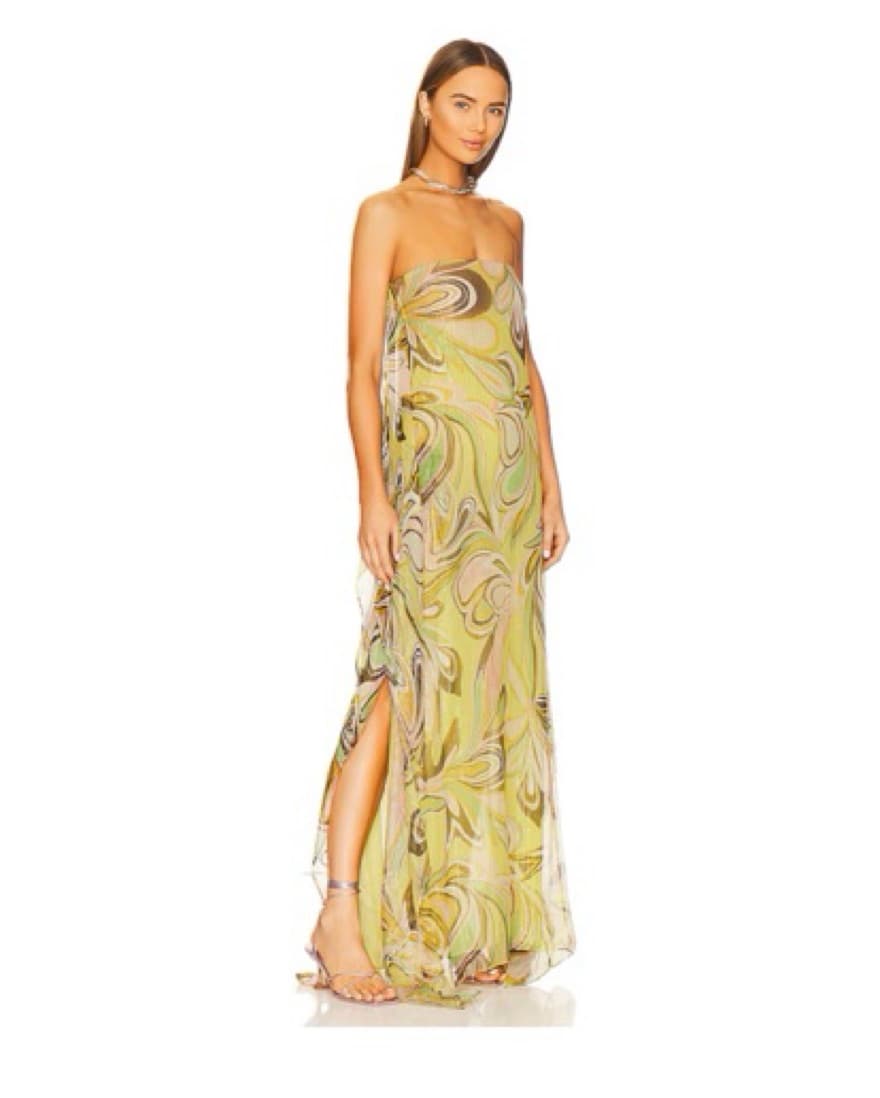 Alexis Cami Gown In Golden Ethereal  - Image 1