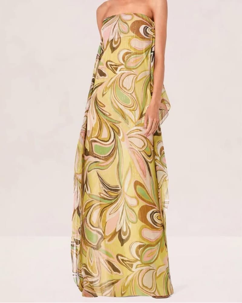 Alexis Yellow Gown - Image 1