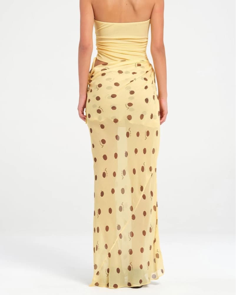 Sunny Polka Dot Maxi Dress - Image 2