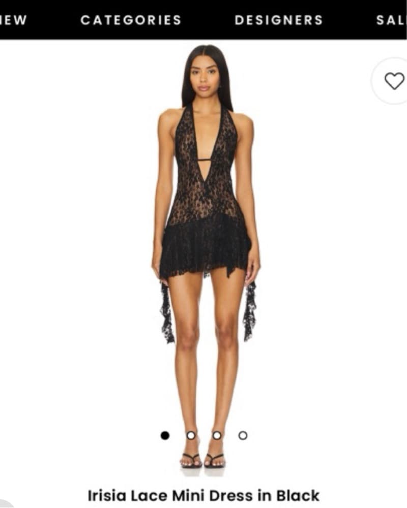 IAMGIA Irisia Lace Mini dress Black  - Image 1