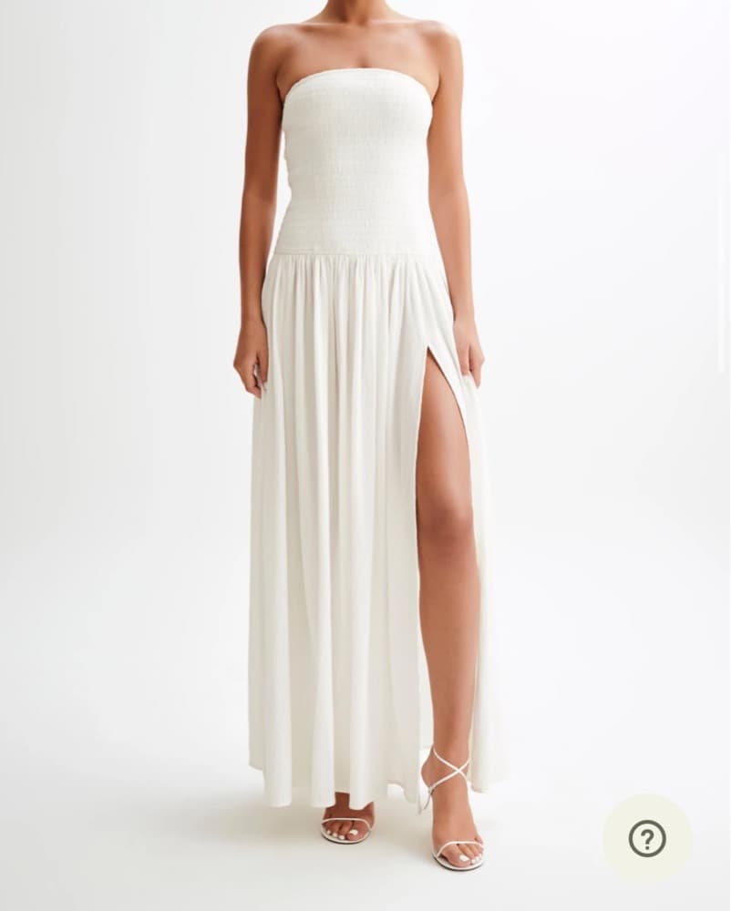 Meshki Maureen Cotton Shirring Maxi - Image 3
