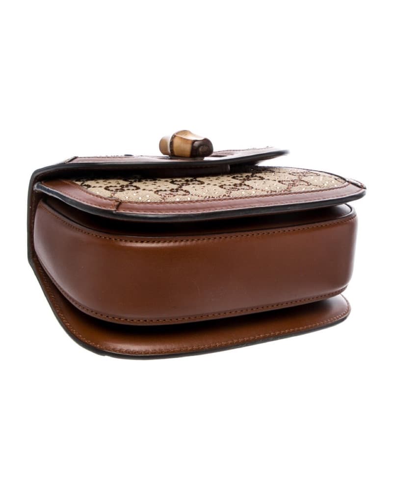 Gucci Bamboo-Handle Purse - Image 4