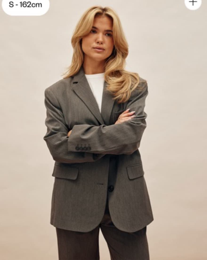 Djerf Avenue Forever Gray Blazer - Image 1