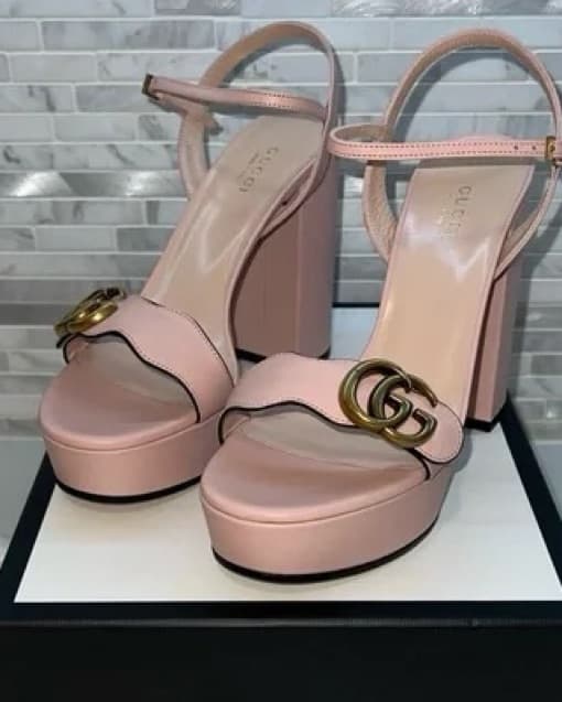 Chic Gucci Platform Sandals - Image 2