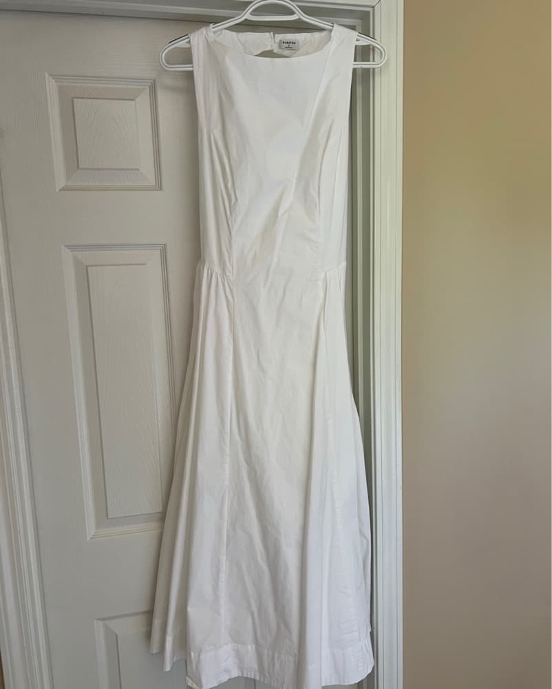 Aritzia Tina Poplin Midi Dress - Image 5
