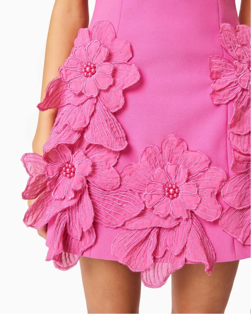 Elliat Janelle Mini Dress In Pink - Image 4