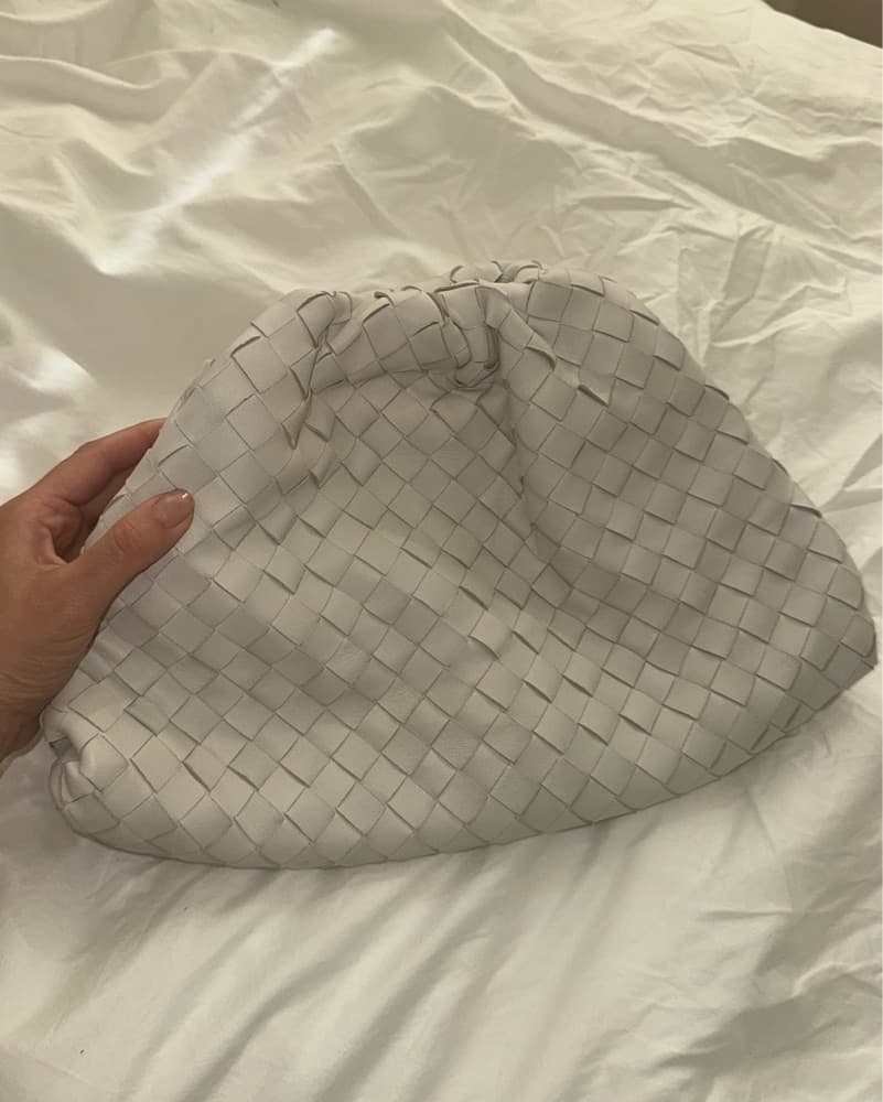Bottega Veneta Pouch White Clutch - Image 2