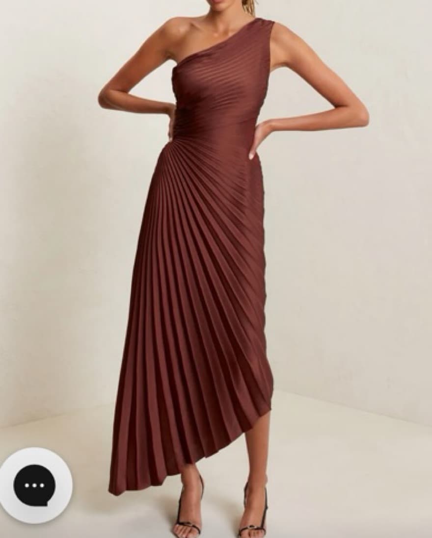 ALC Brown Delfina Dress - Image 4