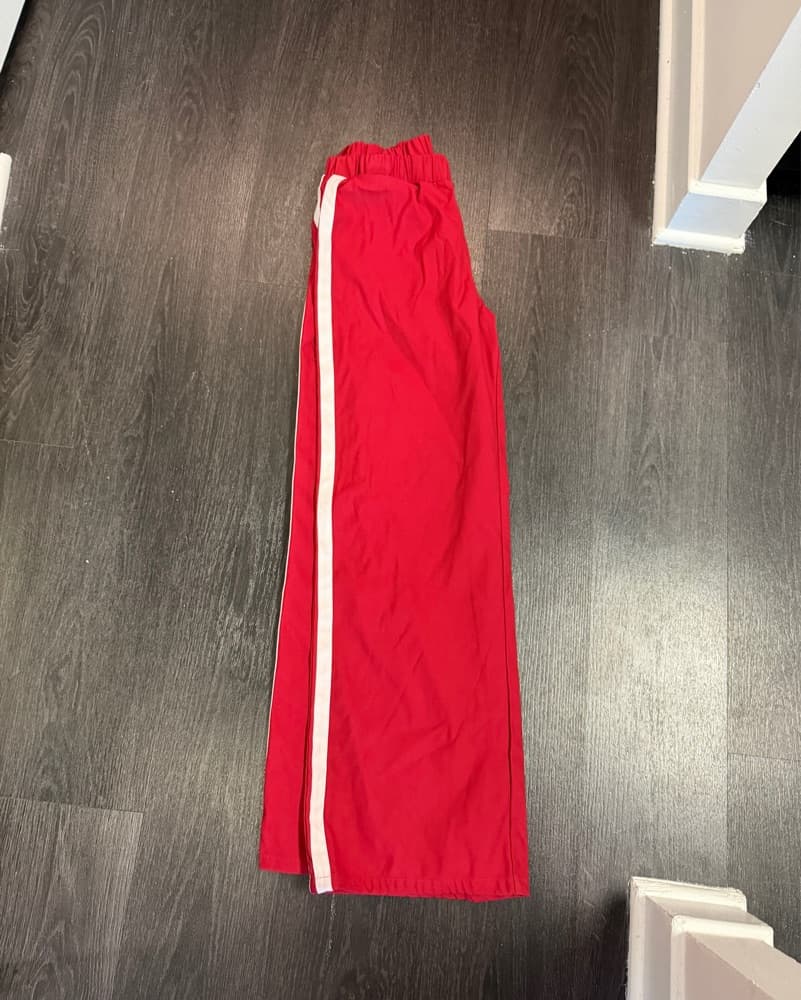 Revolve Red Track Pants  - Image 3