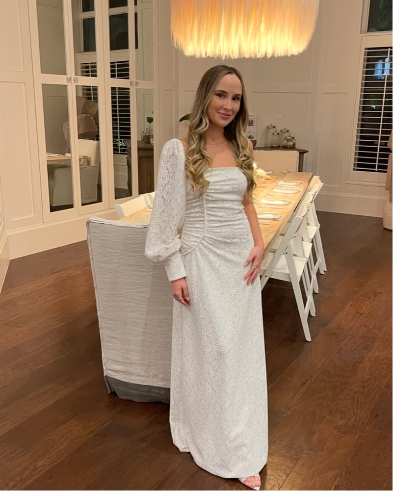 Long White Dress  - Image 4