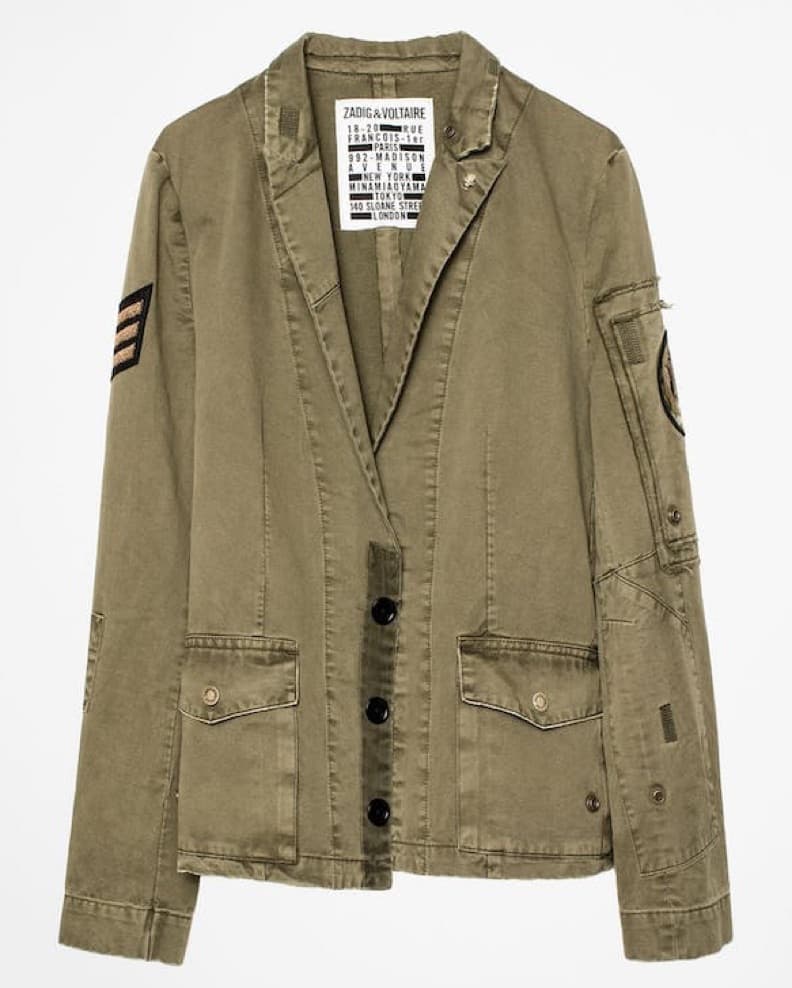 Zadig and Voltaire Military Jacket - Image 1