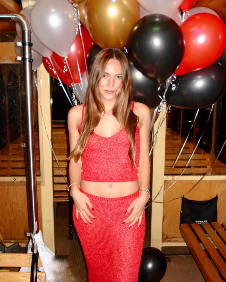 Asta Resort Red Sequin Set  - Image 1