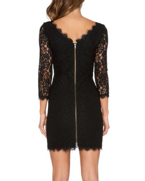 Diane Von Furstenberg Zarita Lace Dress - Image 3