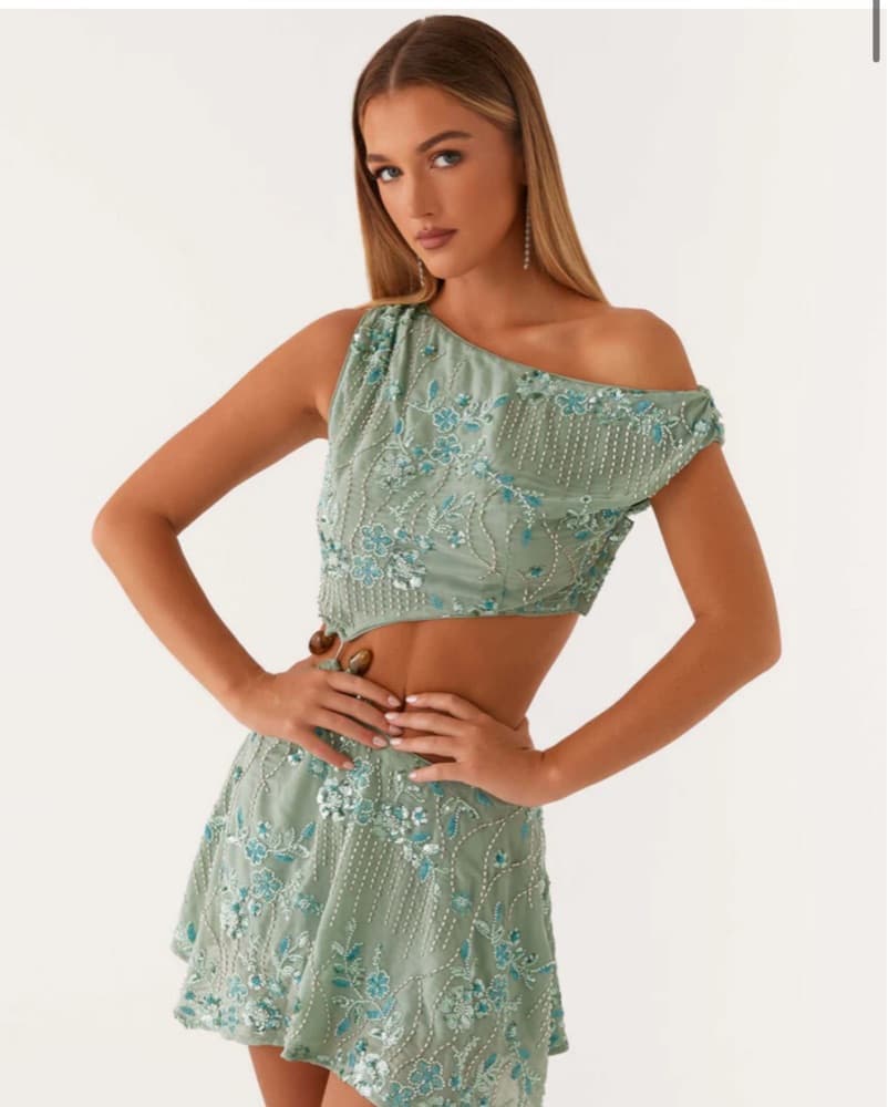 Mini Sequin Dress - Image 4