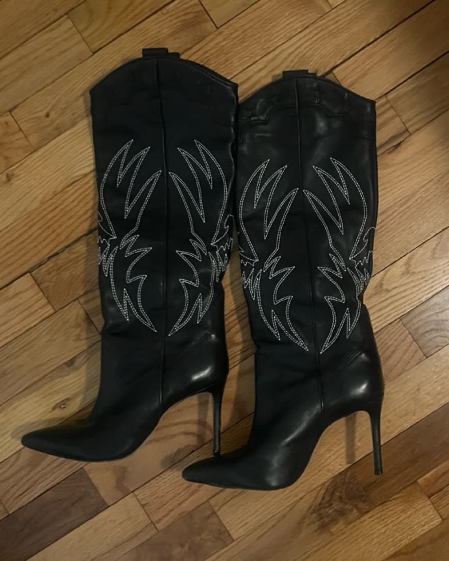 Heeled Cowboy Boots - Image 1