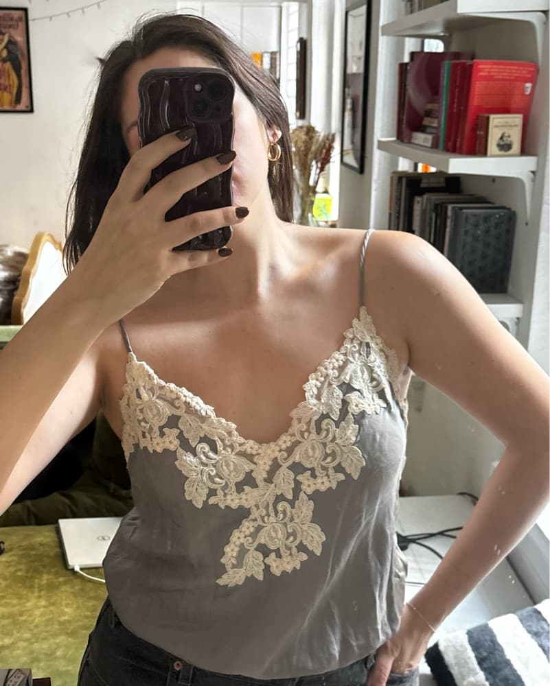 La Perla Silk Lace Cami - Image 1