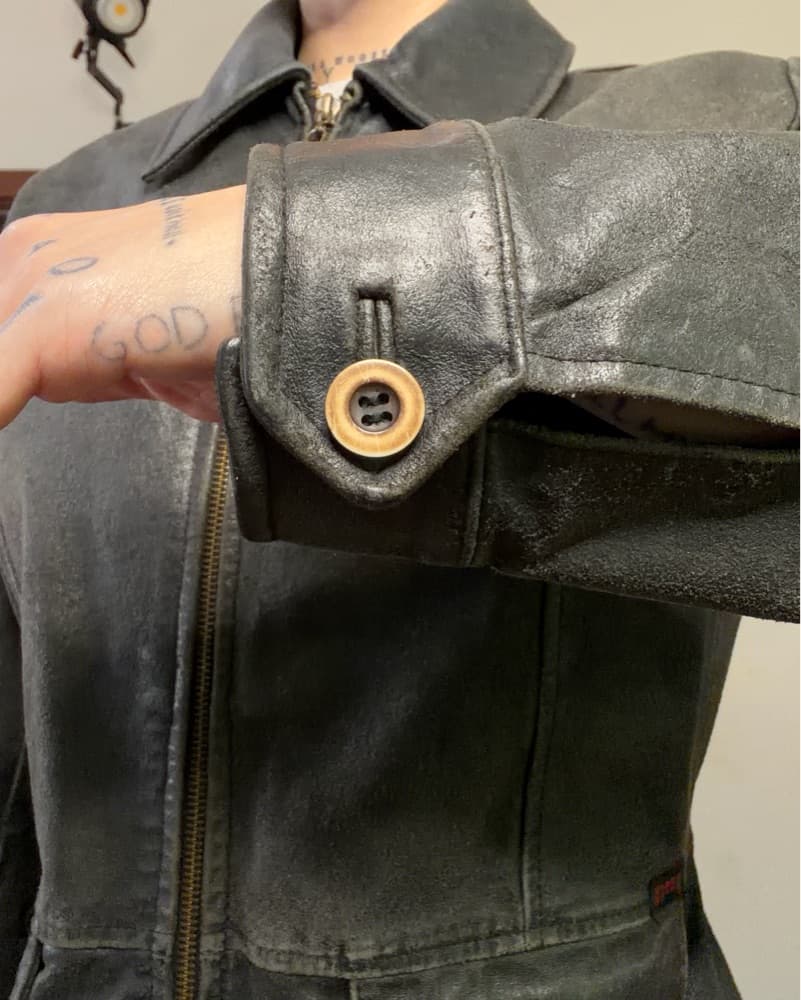 Vintage Guess Leather Jacket  ✨ Rare  - Image 6