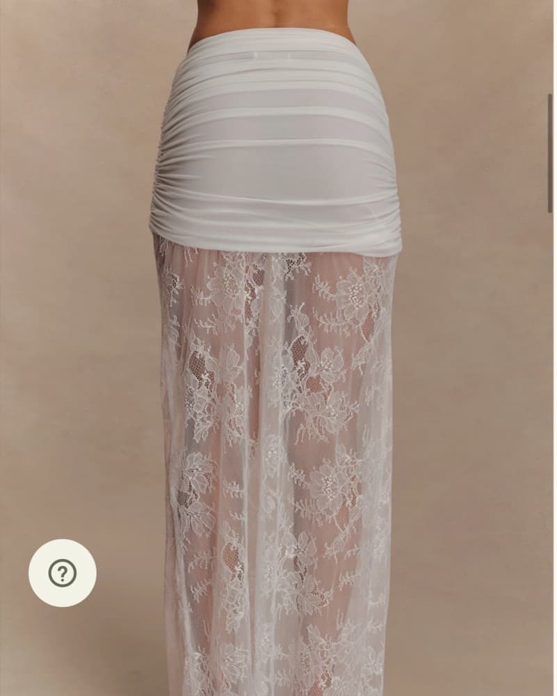 White Lace Meshki Set - Image 4