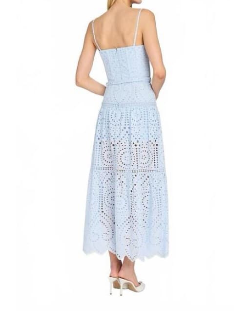 Zuria Cotton Eyelet Maxi Dress - Image 2