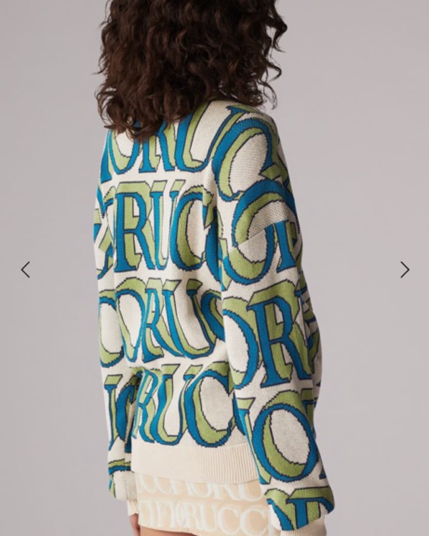 Fiorucci Unisex Monogram Logo Knit - Image 2