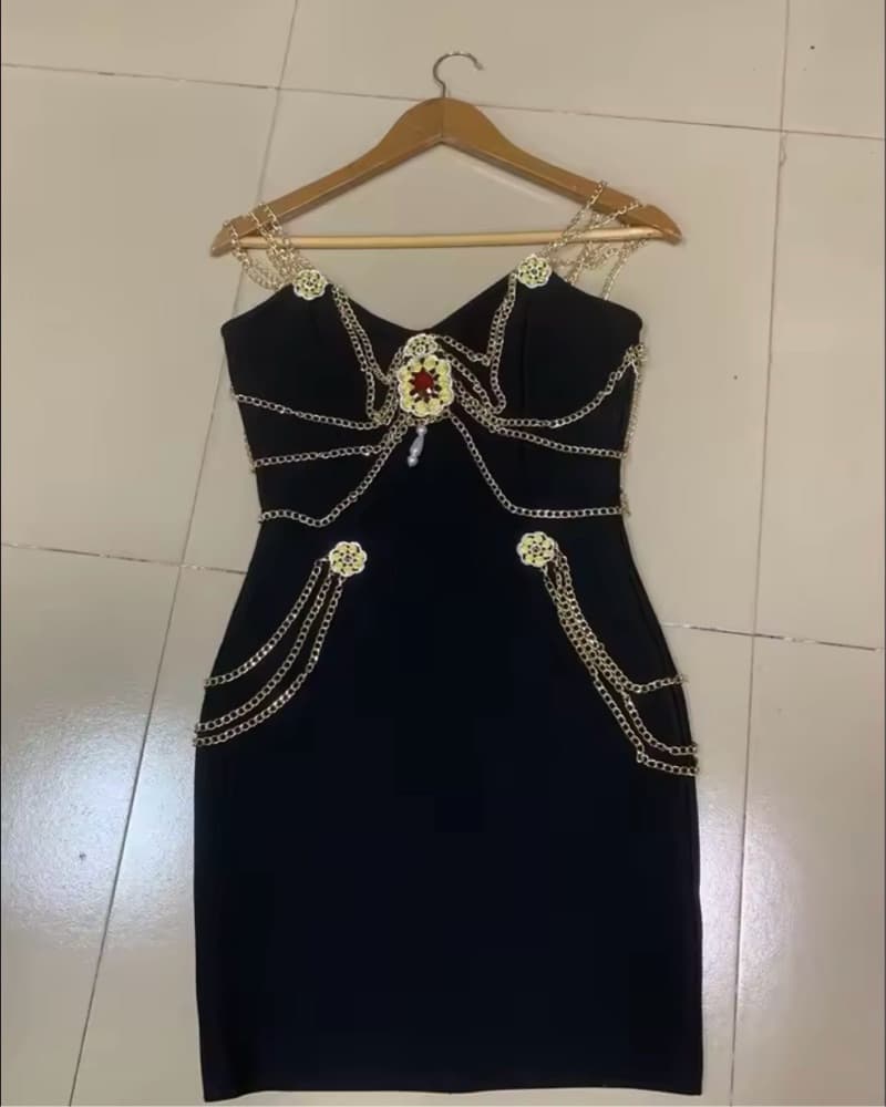 Chanel 1992 Inspired Bandage Mini Dress - Image 4
