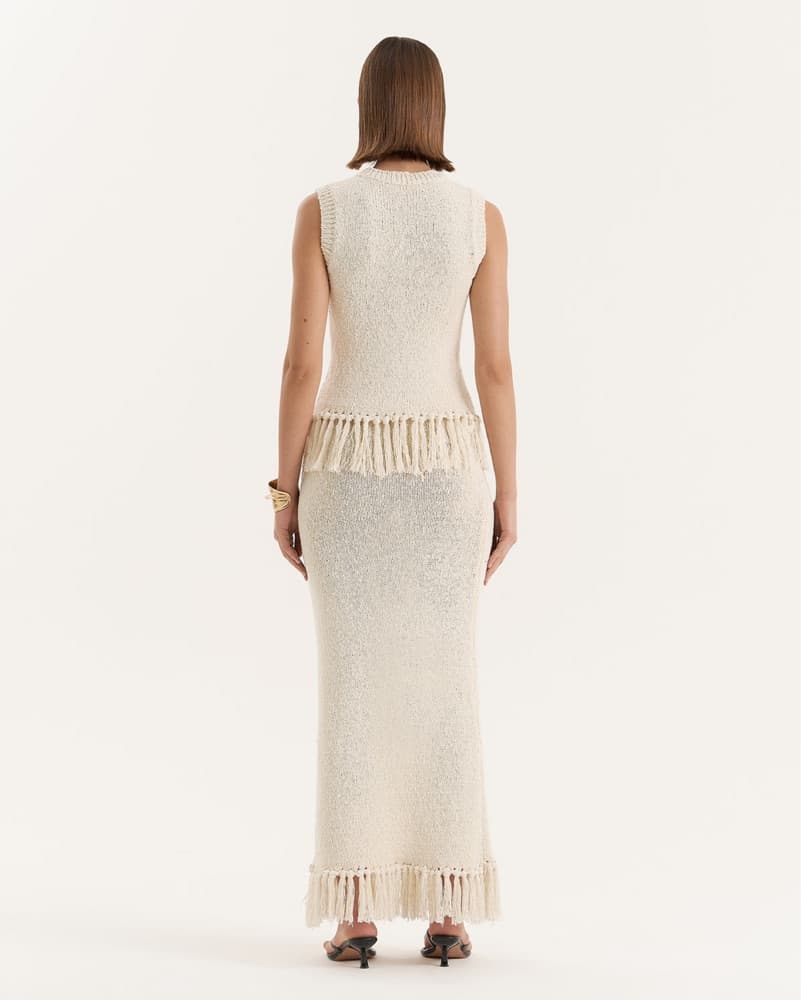 4TH + Reckless Fringed Knit Set - Image 5