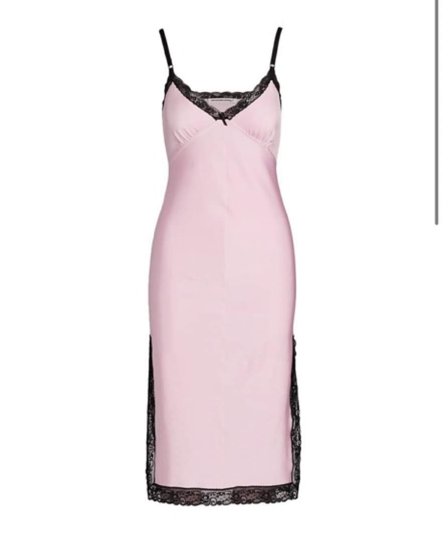 Alexander Wang Lace Trim Midi Dress - Image 5