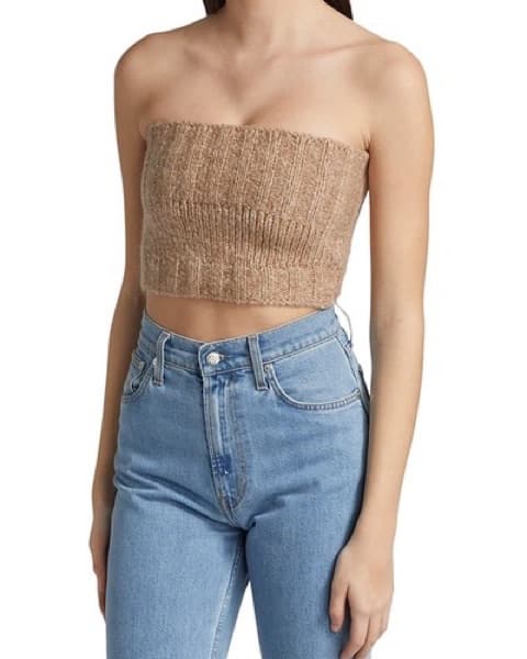 Cult Gaia Sweater Tube Top - Image 1