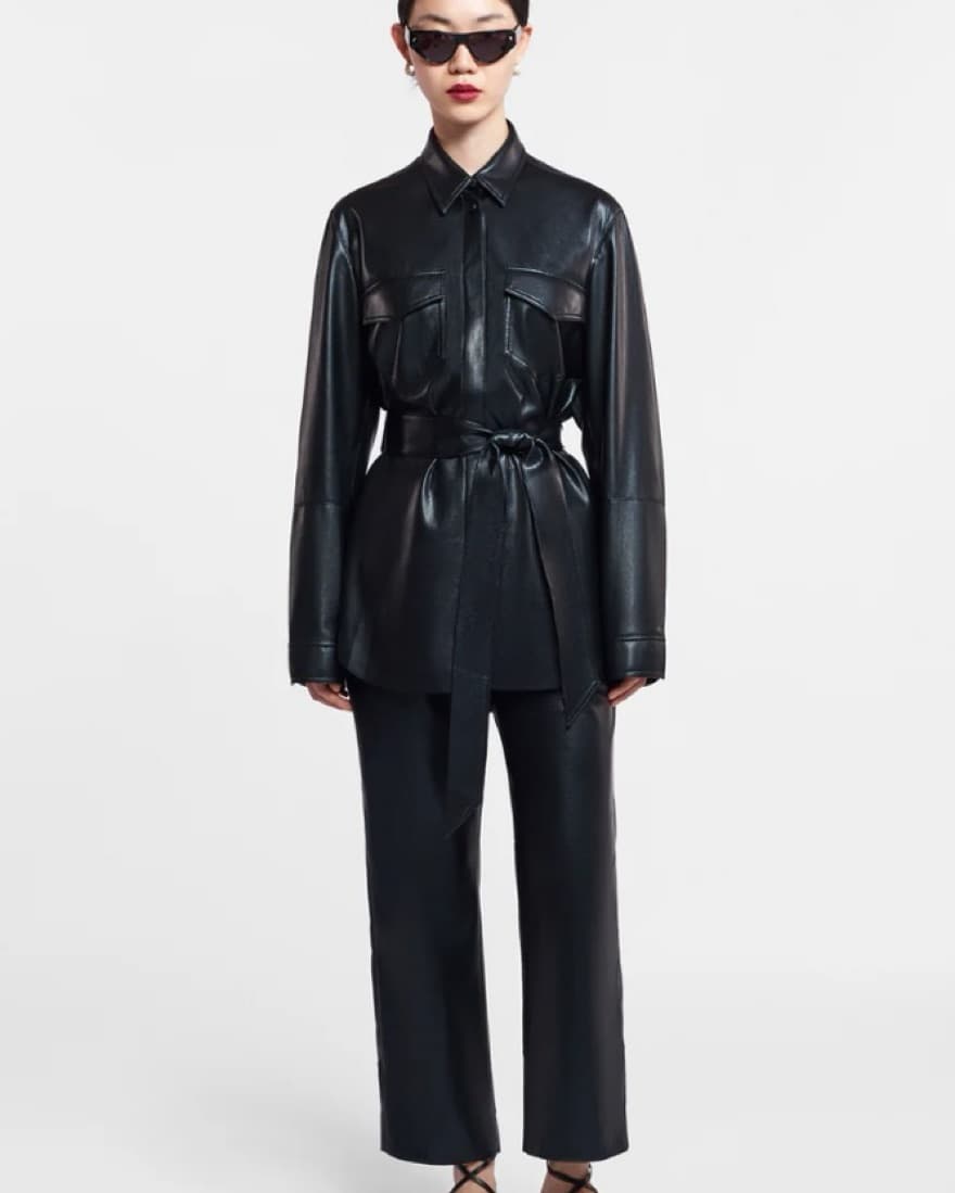 Nanushka Alt-leather Jacket - Image 2