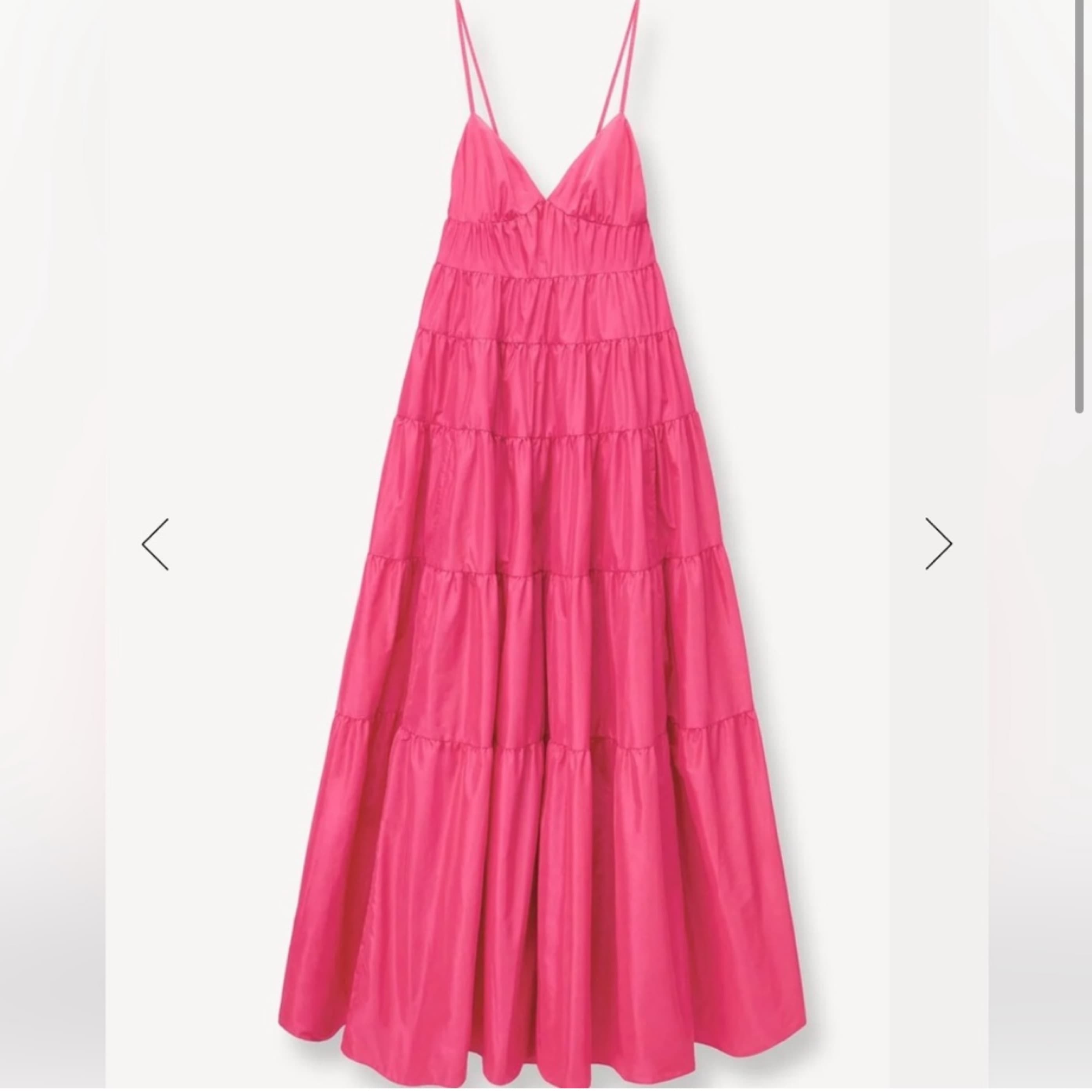 STAUD Pink Ripley Dress  - Image 2