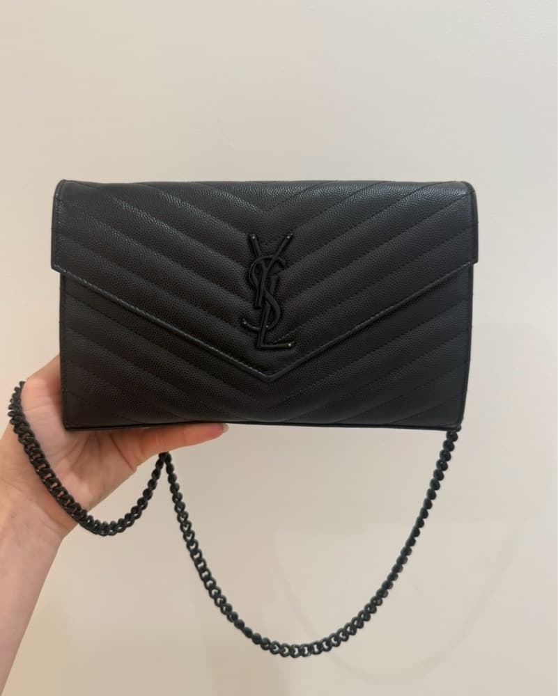Black YSL Bag - Image 1