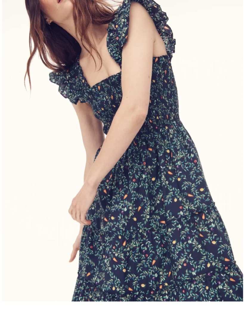 Hill House Ellie Nap Dress Midnight Gard - Image 2