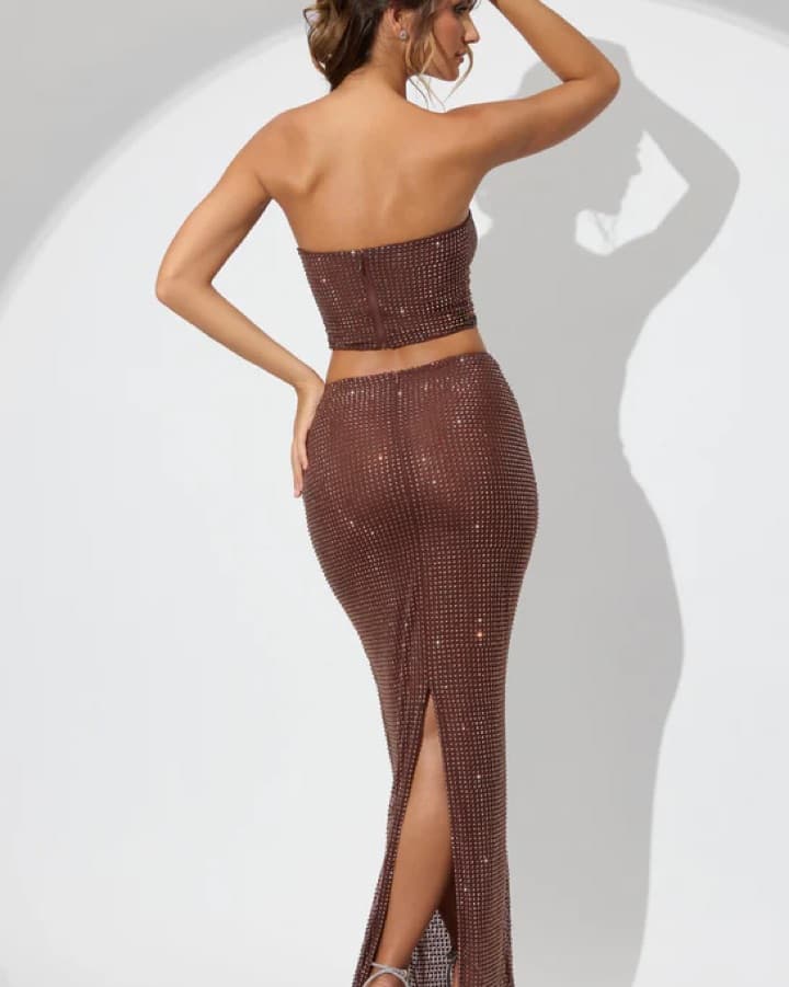 Brown Two Piece Set - Image 4