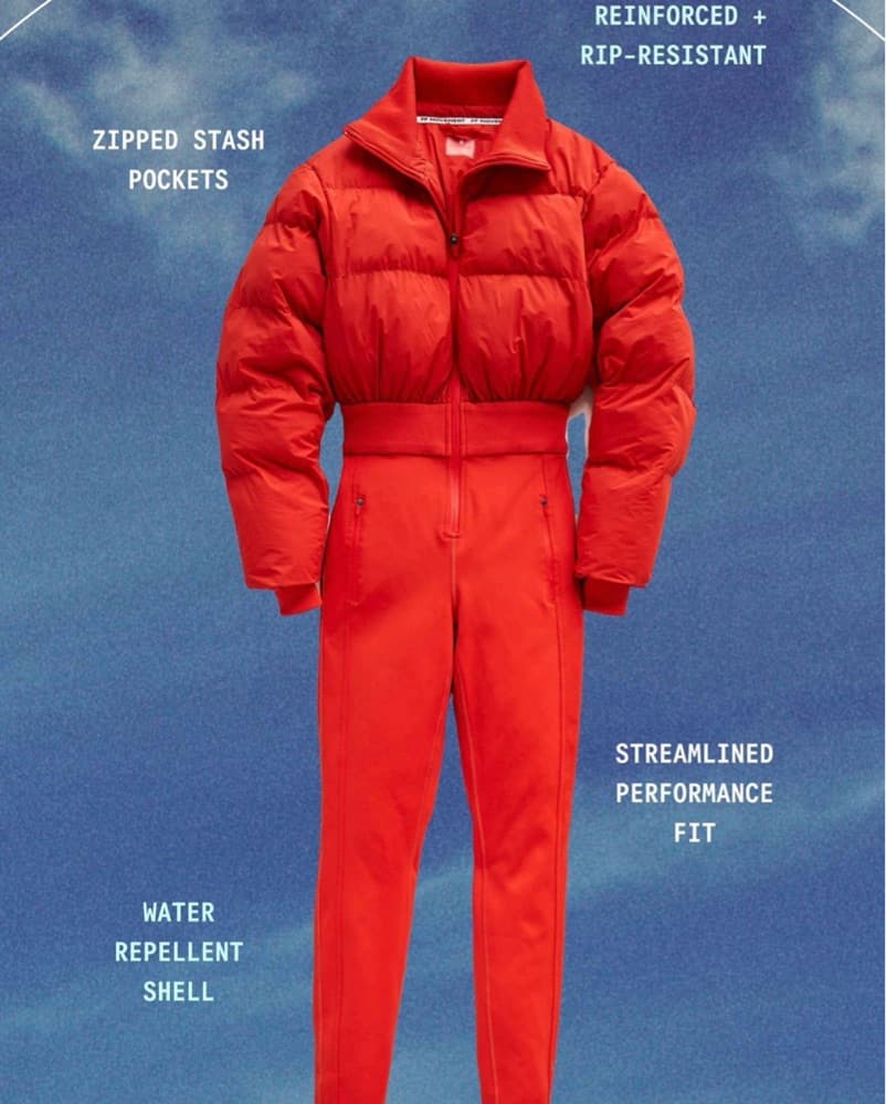 White Ski Suit - Image 2