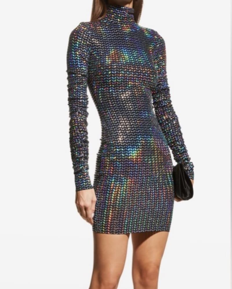 Dolce and Gabbana Iridescent Sequin Mini - Image 4