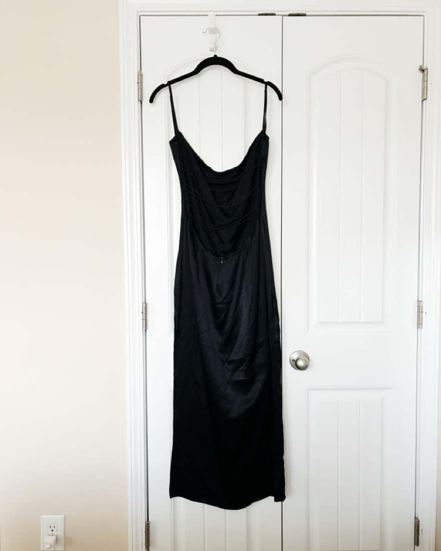 Mirror Palais Silk M Slip Midi Dress - Image 2