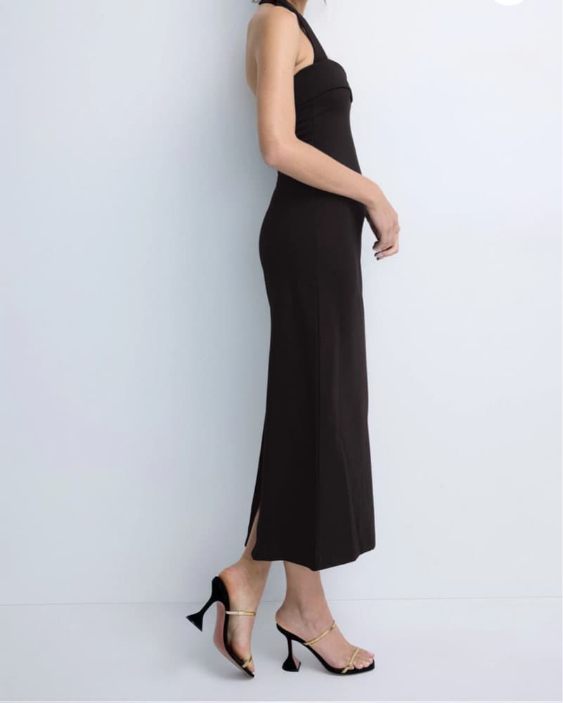 DELFI Collective Black Halter Dress - Image 3