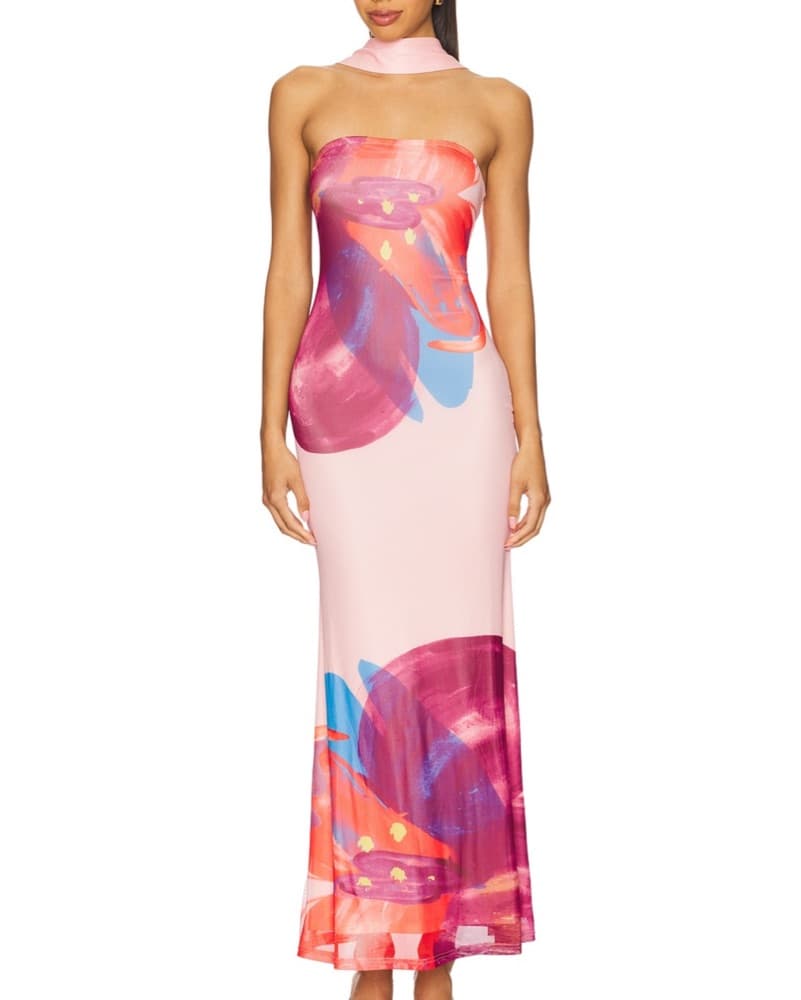 Antari Maxi Floral Dress - Image 2