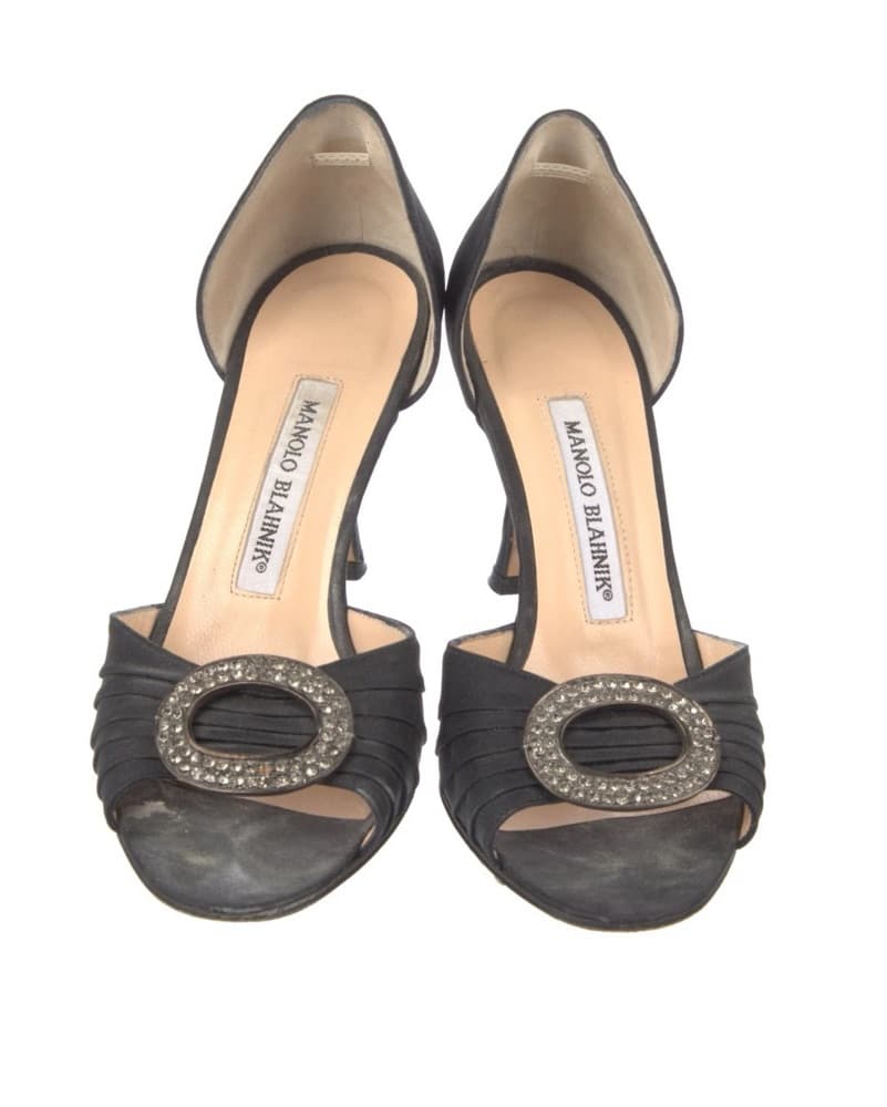 Black Classic D’Orsay Manolos - Image 2