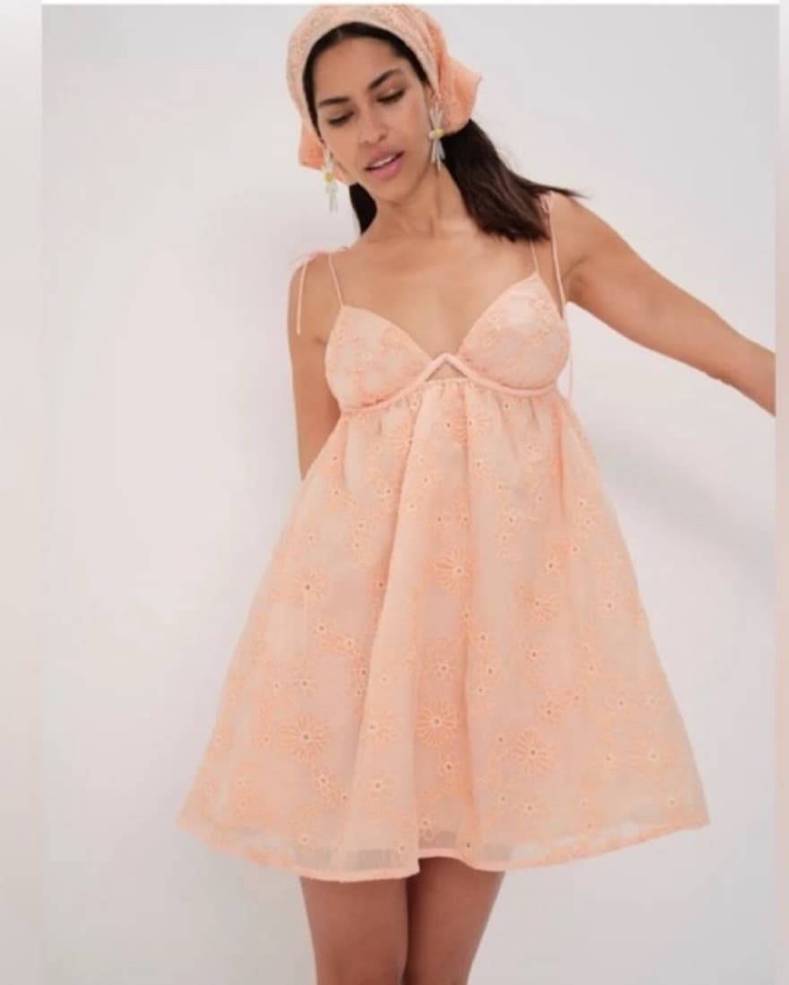 For Love & Lemons Frances Mini Dress - Image 1