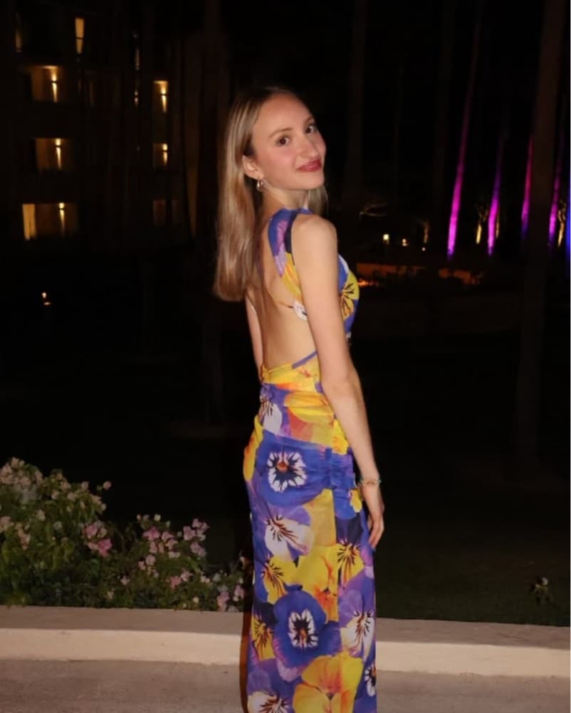Vibrant Floral Maxi Dress - Image 2