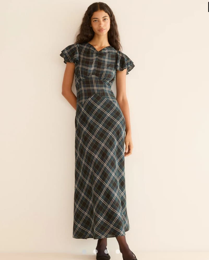 Doen Seraphene Plaid Dress - Image 1