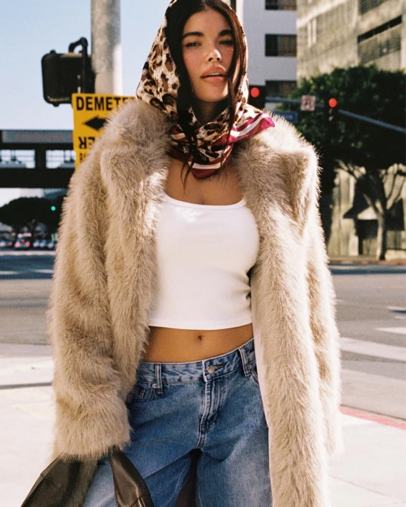 Fur Jacket (faux) - Image 3