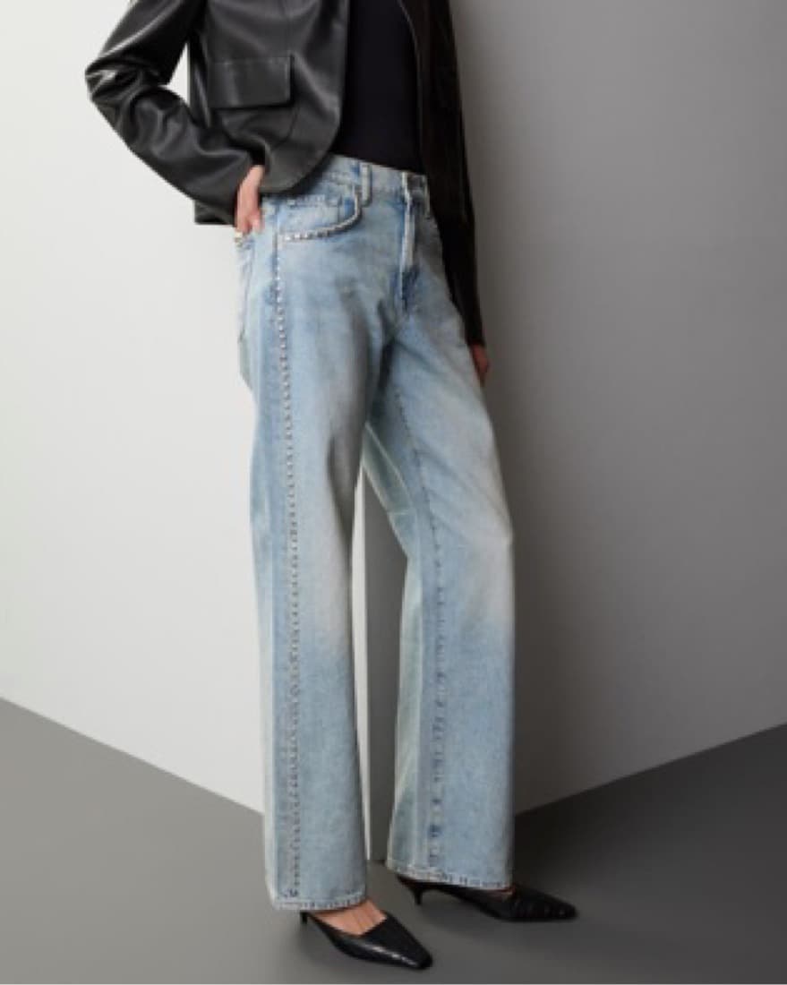 7 For All Mankind Studded Jeans - Image 1