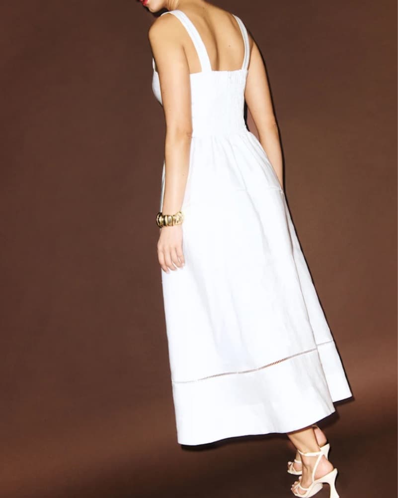 Reformation White Dress - Image 3