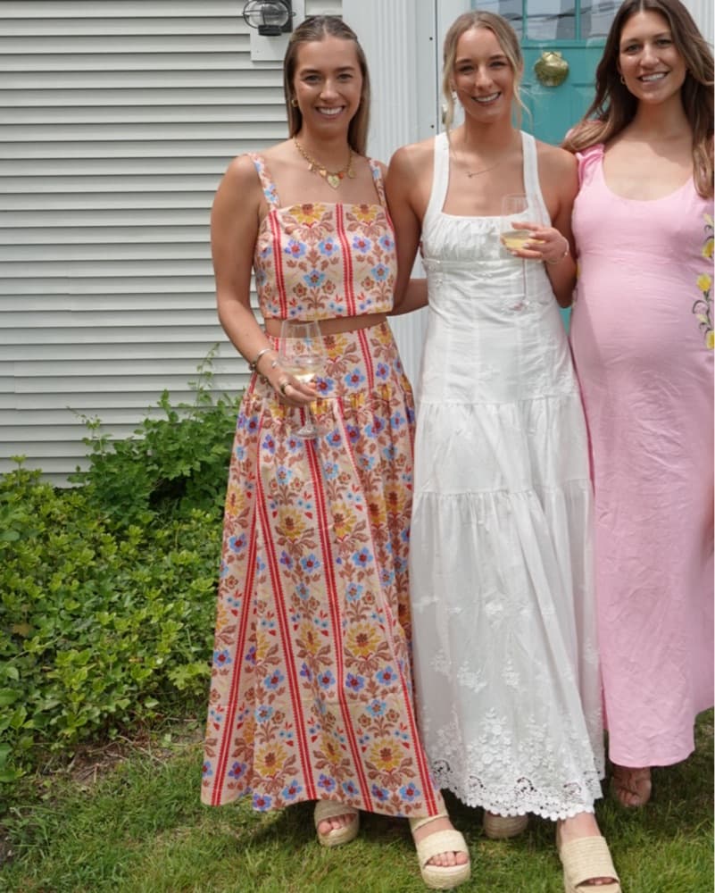 Vibrant Floral Print Maxi Dress - Image 2