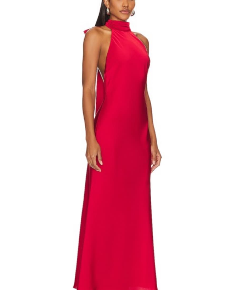 X Revolve Evianna Red Gown S - Image 3