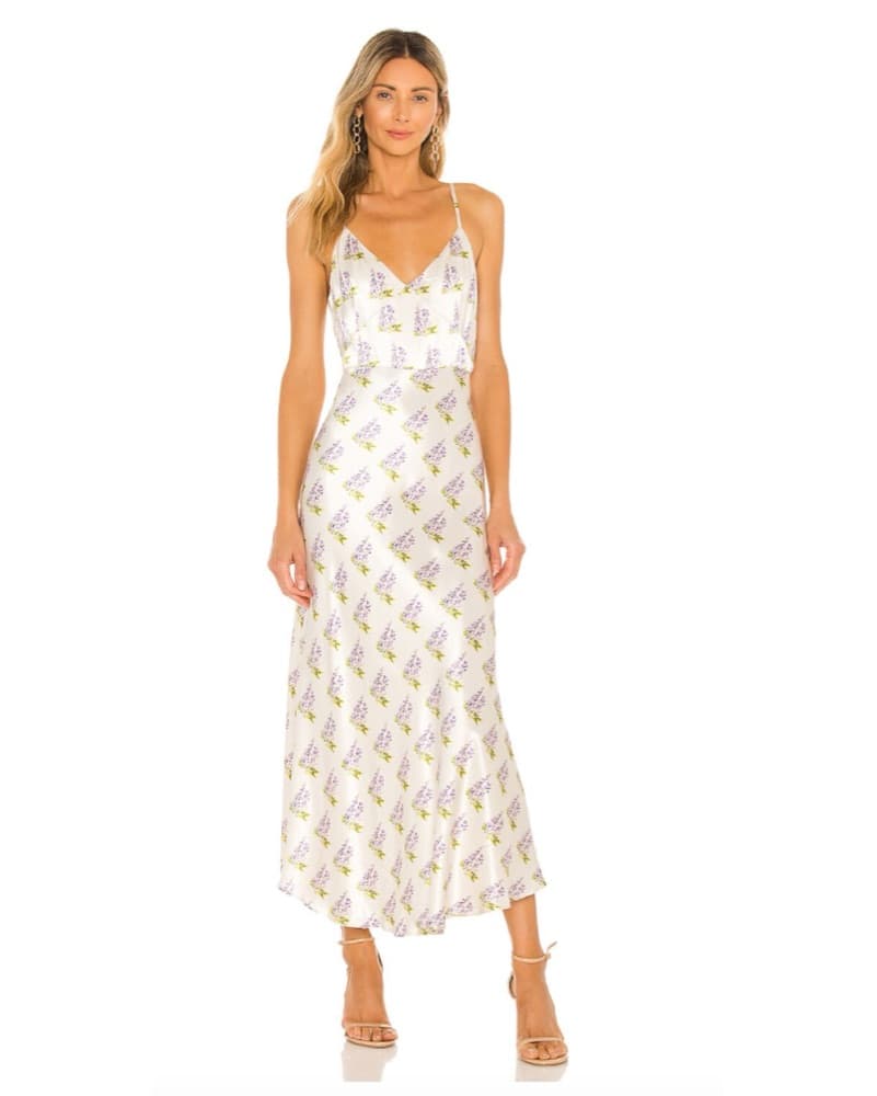 Sau Lee Floral Midi Dress - Image 2